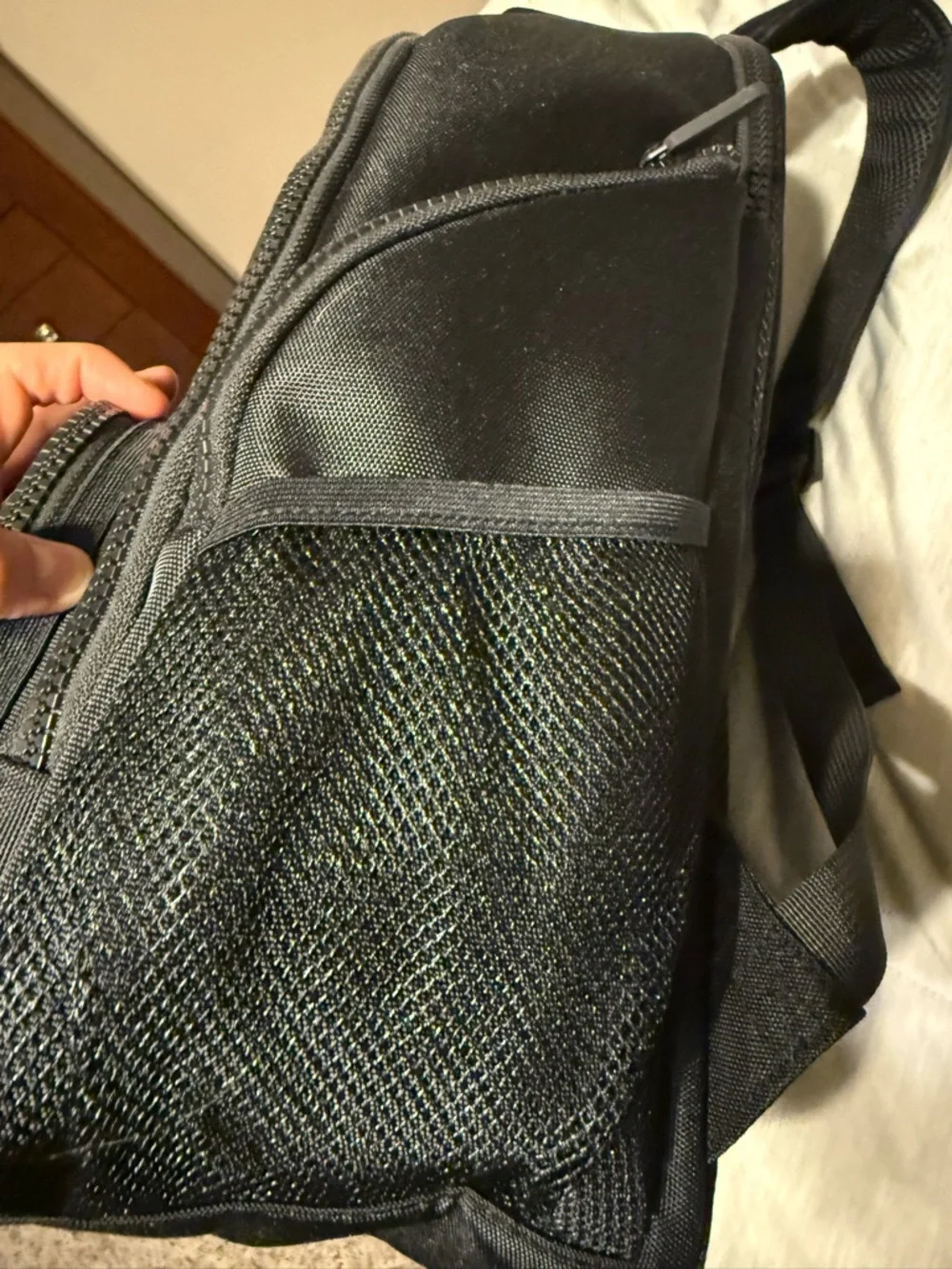 Tommy Bahama Black Men’s Backpack carry on